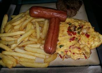 Fresh, Prepare Recipe Breakfast Chips  Egg Home Style