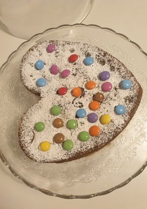 صورة لوصفة كيكة الشوكولاته لبنتى