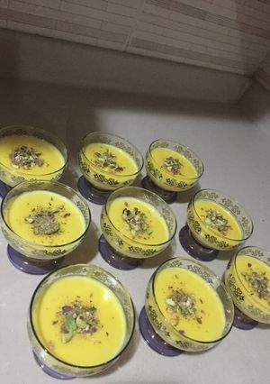 صورة لوصفة كاسترد