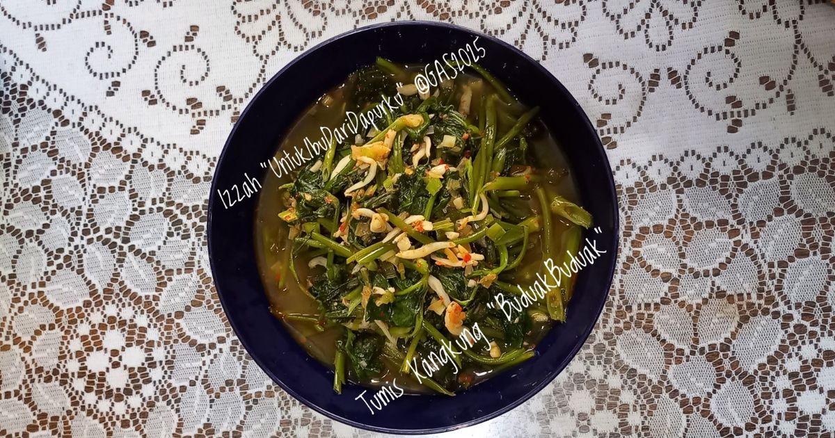Buduak-Buduak Tumis Kangkung