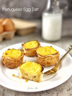 Foto resep Portuguese Egg Tart