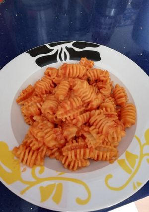 Una foto de Pasta marinera