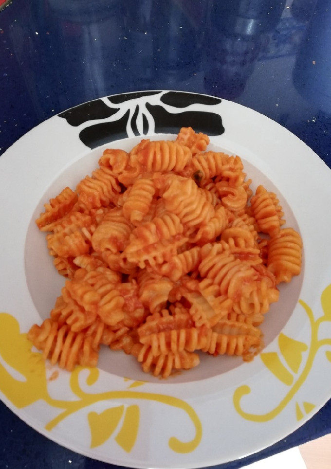 Una foto de Pasta marinera