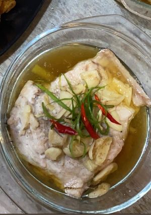 Foto resep Ikan Kakap Tim/Kukus SUPER SIMPLE