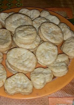 Una foto de 🍪 Bizcochitos de grasa con dos ingredientes 🍪