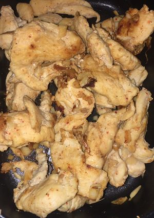 รูปของ ไก่แซบกระเทียมพริกไทย