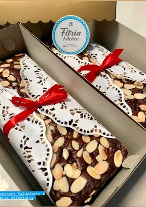 Foto resep Brownies Almond Panggang