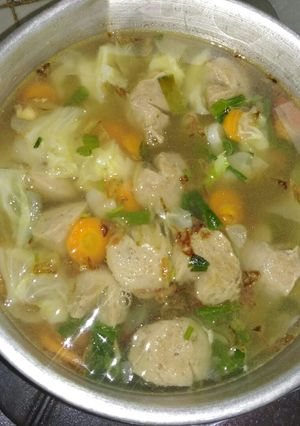 Foto resep Sup Bakso Rumahan