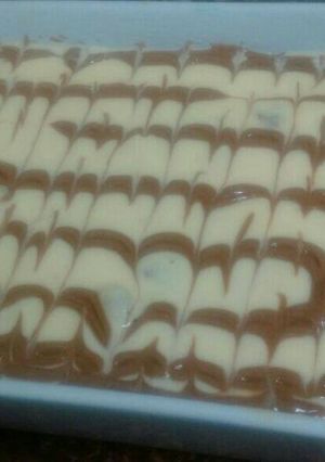صورة لوصفة حلى سمورف🍨🍧