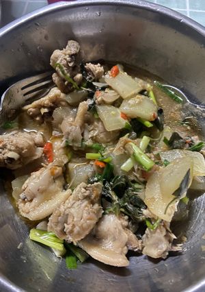 รูปของ ต้มไก่ใส่ฟักแบบอีสาน