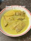 Masak Lemak Cili Api Ayam & Rebung