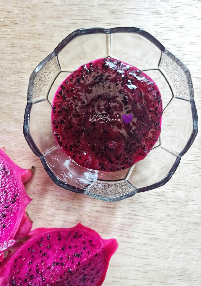Foto resep 339. Selai Buah Naga