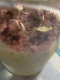Panna cotta pistache chocolat