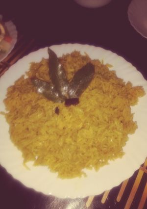 صورة لوصفة أرز بسمتي