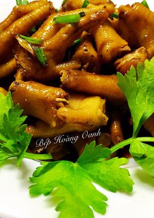 Hình của món Chân Gà Xốt Tiêu Đen.