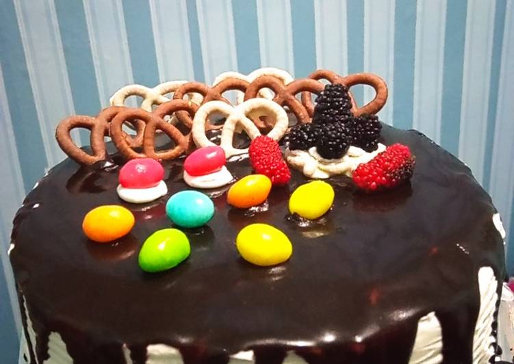 Bagaimana Membuat Tart chocolate ganache ekonomis Anti Gagal