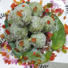 A picture of Paan balls.