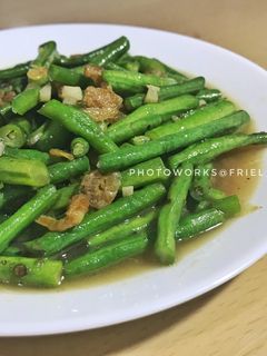 Foto resep Tumis kacang panjang -terasi #rabubaru