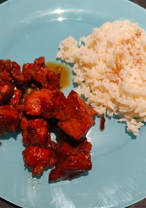Une photo de Filet mignon de porc au caramel