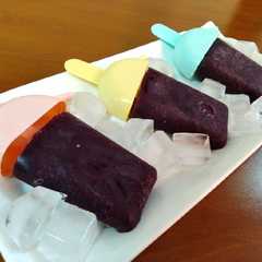 بستنی یخی توتِ سیاه-レシピのメイン写真