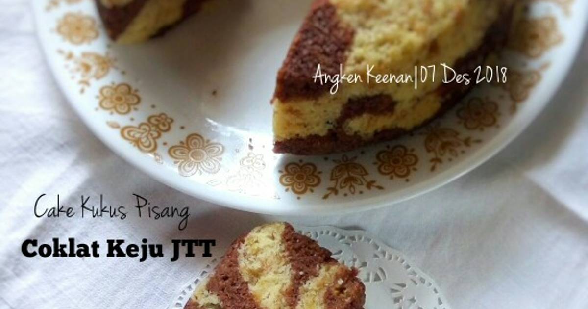  Resep  Cake  Kukus Pisang  Coklat Keju JTT oleh Angken Keenan 