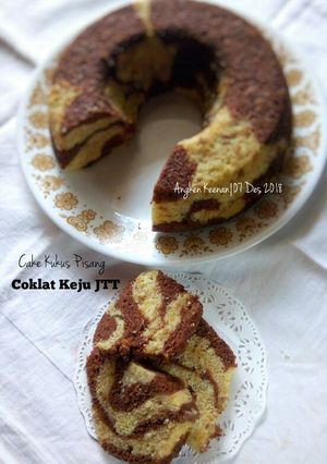 Foto resep Cake Kukus Pisang Coklat Keju JTT