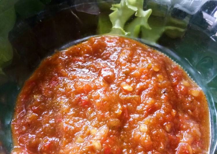 Resepi sambal belacan tomato