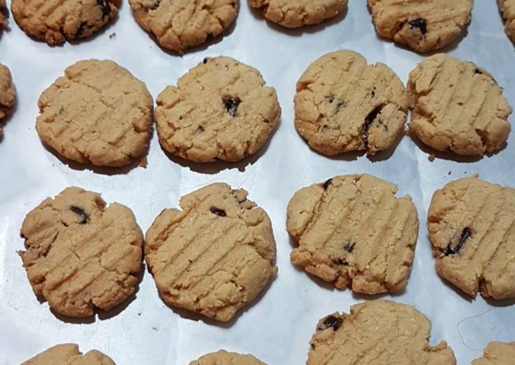 Kukis coklat chips ketofy