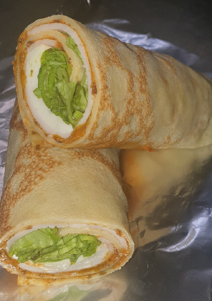 Une photo de Crèpe salé froide