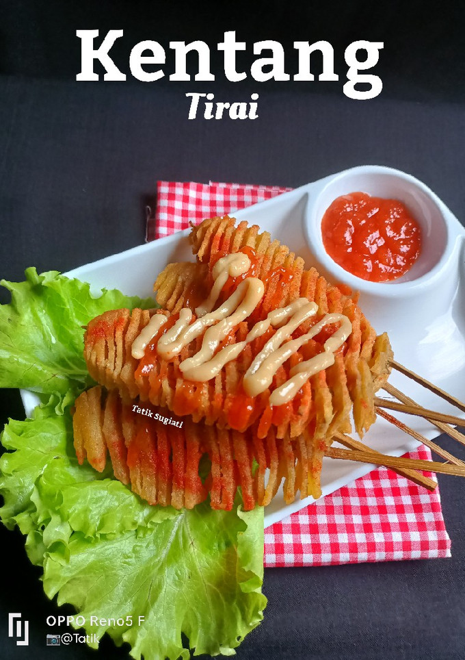 Foto resep Kentang Tirai
