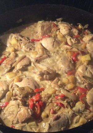 Una foto de Pollo al disco