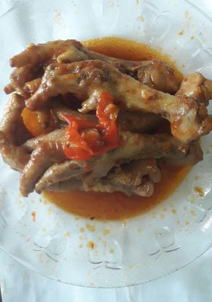 Foto resep Ceker SETAN Manis Pedesss