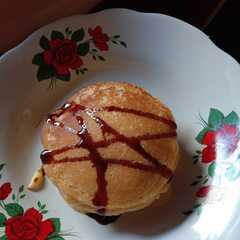 Pancake teflon simple রেসিপির প্রধান ছবি