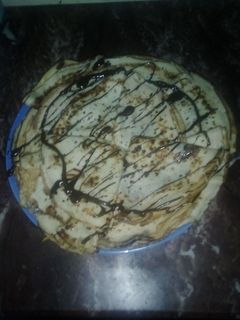 صورة لوصفة الكريب بشوكولاتة
