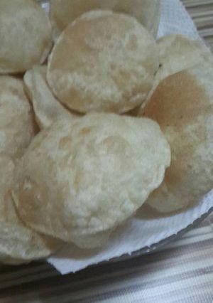 صورة لوصفة خبز بوري (الهندي)