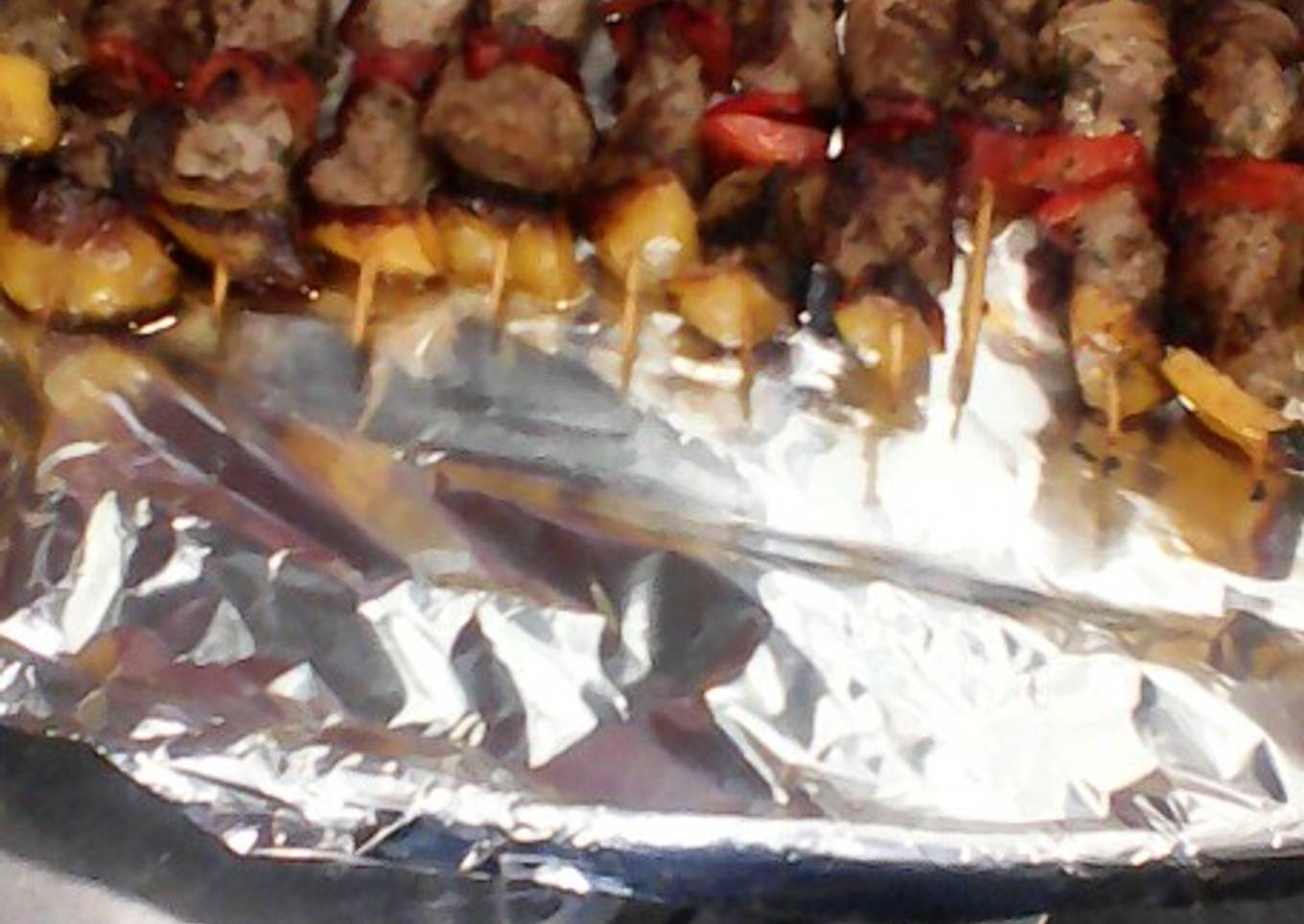 Beef skewers