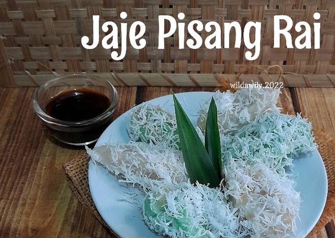 Cara bikin Jaje Pisang Rai Khas Bali Cara bikin Jaje Pisang Rai Khas Bali