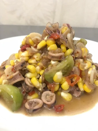 Cara Simple Membuat Resep  Cumi Asin Jagung Manis yang Sempurna, Menggugah Selera