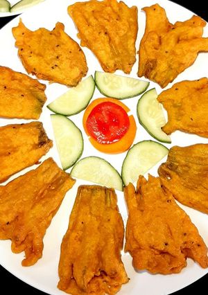 কুমড়া ফুলের বড়া রেসিপির প্রধান ছবি