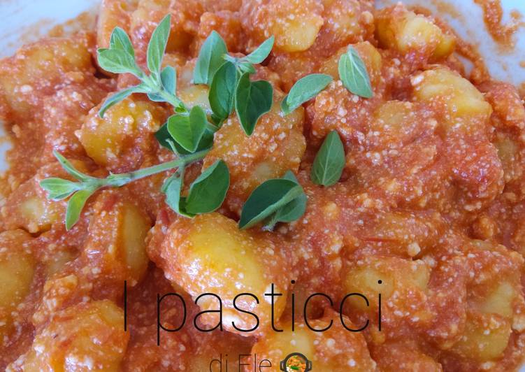 Sugo pomodoro e ricotta