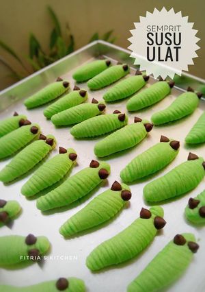 Foto resep Semprit Susu Ulat