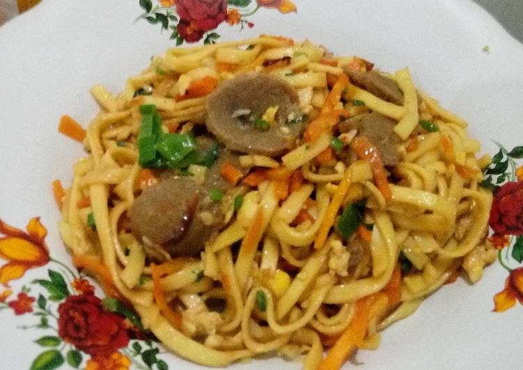 Bagaimana Membuat Bakmi goreng jawa (Super Gampang), Bikin Ngiler