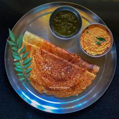 A picture of Millet Dosa.