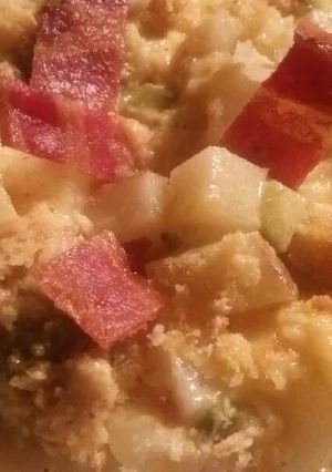 A picture of Potato & Broccoli Casserole.