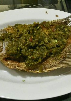Foto resep Gurame sambel ijo