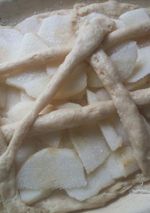 Una foto de Pasta frola de manzana