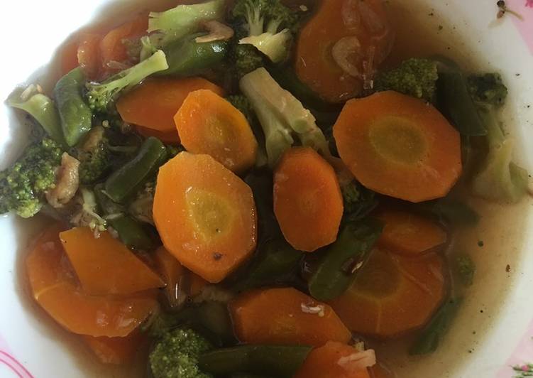 Resep Tumis sayur mama Ande. NO MSG Lezat