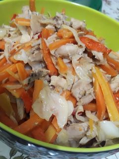 Foto resep Tumis Ayam Wortel