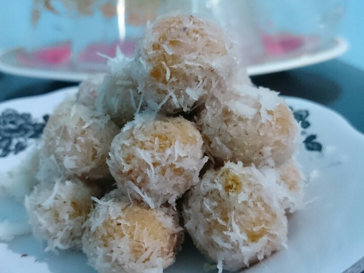 Resep: Klepon ubi kuning Irit Anti Gagal