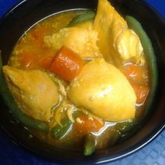 A picture of Soup for a sick blah day.